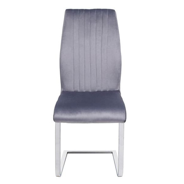 Стул Vetro Mebel S-125 Серый велюр-1