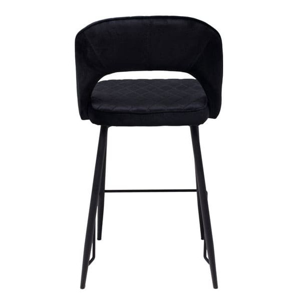 Напівбарний стілець Vetro Mebel B-125 Чорний-5