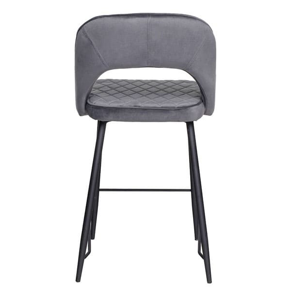 Напівбарний стілець Vetro Mebel B-125 Сірий-4