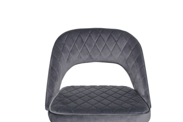 Напівбарний стілець Vetro Mebel B-125 Сірий-5