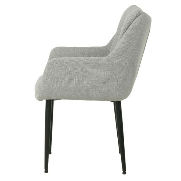 Стілець Vetro Mebel M-64 Натурально-чорний Тканина-2