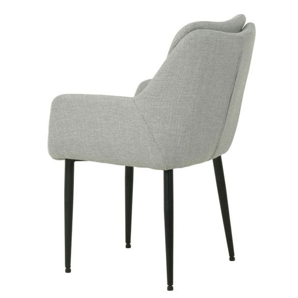 Стілець Vetro Mebel M-64 Натурально-чорний Тканина-3