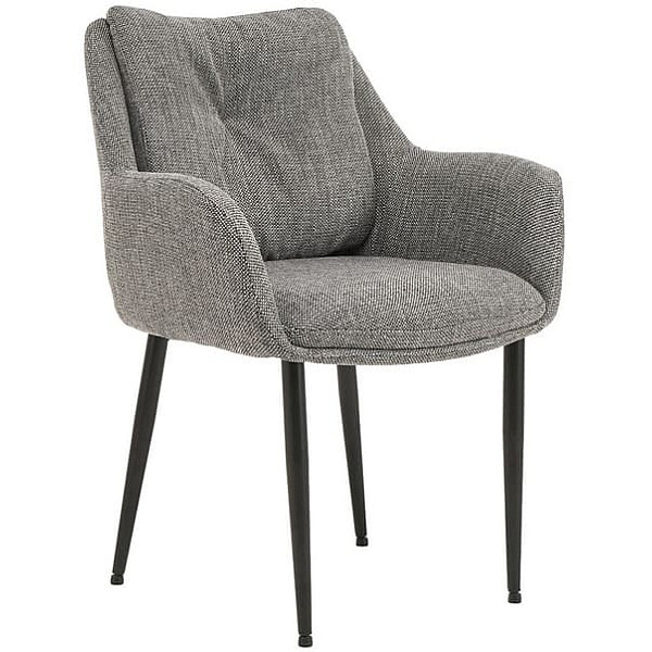 Стілець Vetro Mebel M-64 Попелястий-чорний-0
