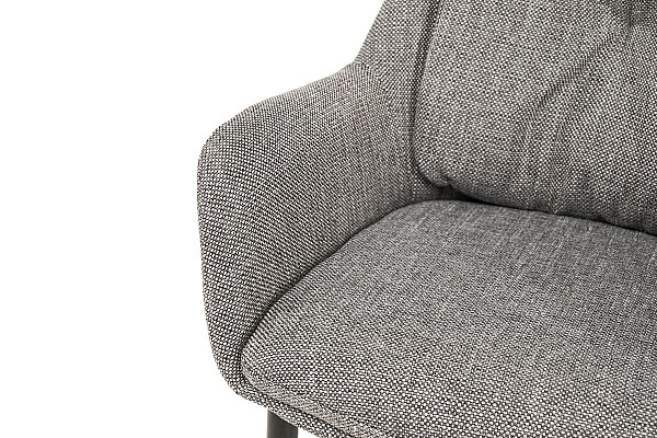 Стілець Vetro Mebel M-64 Попелястий-чорний-11