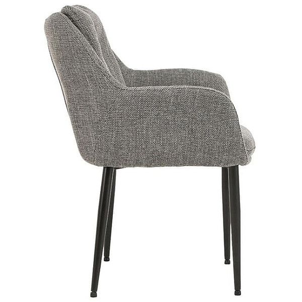 Стілець Vetro Mebel M-64 Попелястий-чорний-6