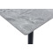 Керамический стол обеденный Vetro Mebel TM-100 Калакатта грей-черный-2-thumb