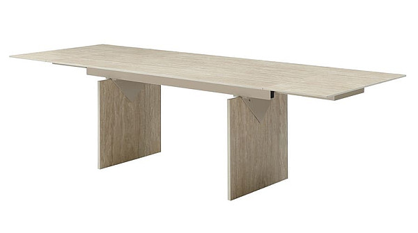 Керамічний стіл обідній Vetro Mebel Данте TML-980 Травентин-16