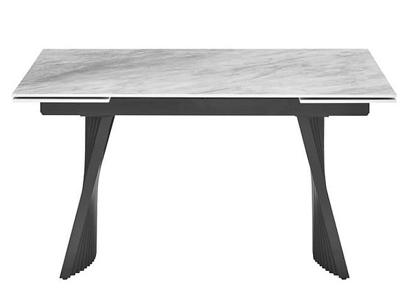 Керамический стол раскладной обеденный Vetro Mebel Олимпия TML-985 ребекка грей-черный-16