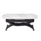 Керамический стол раскладной обеденный Vetro Mebel Карло TMT-100 Касcа голд-черный-2-thumb