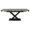 Керамічний стіл розкладний обідній Vetro Mebel TML-817 Чорний онікс-0-thumb