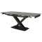 Керамический стол раскладной обеденный Vetro Mebel TML-817 Черный оникс-1-thumb