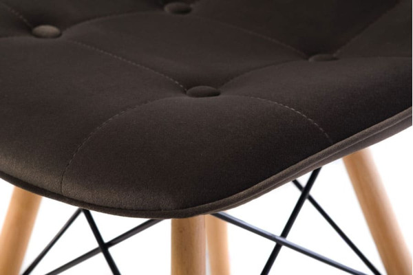 Стілець Vetro Mebel M-01 Темно-сірий велюр-8