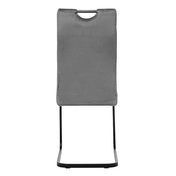 Стул Vetro Mebel S-121 Серый-черный велюр-7