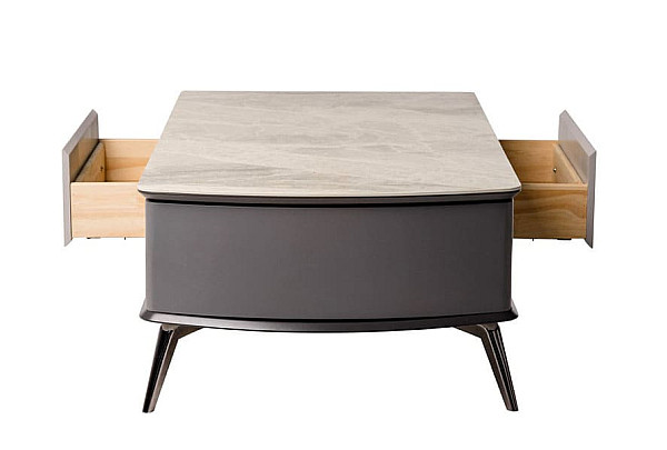 Журнальный стол Vetro Mebel Бергамо Калакатта мрамор-9