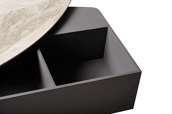 Журнальный стол Vetro Mebel Бергамо Калакатта мрамор-17