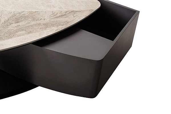 Журнальный стол Vetro Mebel Бергамо Калакатта мрамор-18