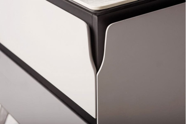 Кавовий стіл Vetro Mebel Бергамо Калакатта мармур-5