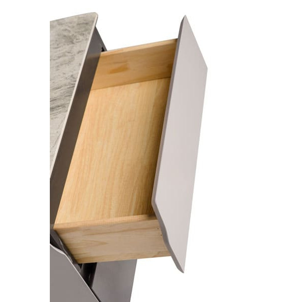 Кавовий стіл Vetro Mebel Бергамо Калакатта мармур-9