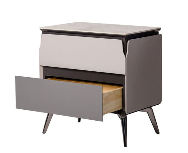 Кавовий стіл Vetro Mebel Бергамо Калакатта мармур-2