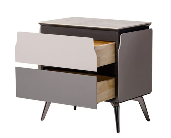 Кавовий стіл Vetro Mebel Бергамо Калакатта мармур-3