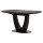 Керамічний стіл розкладний обідній Vetro Mebel TML-866 Чорний онікс