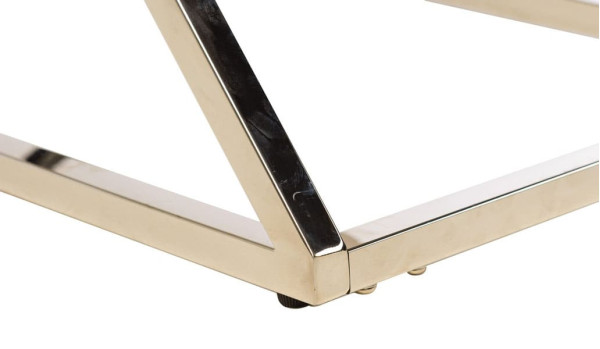 Консоль Vetro Mebel CD-3 Прозорий-срібло-6