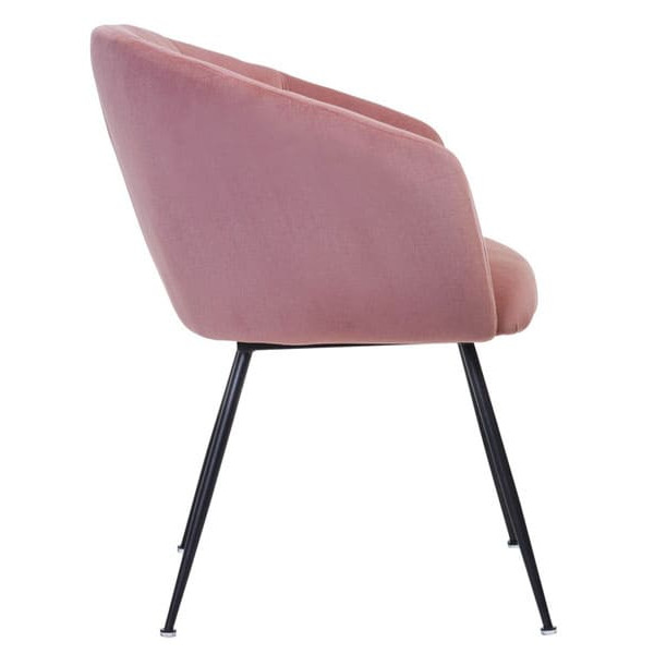 Стілець крісло Vetro Mebel M-60 Фламінго вельвет-1