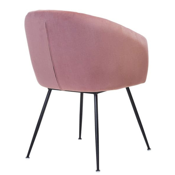 Стілець крісло Vetro Mebel M-60 Фламінго вельвет-2