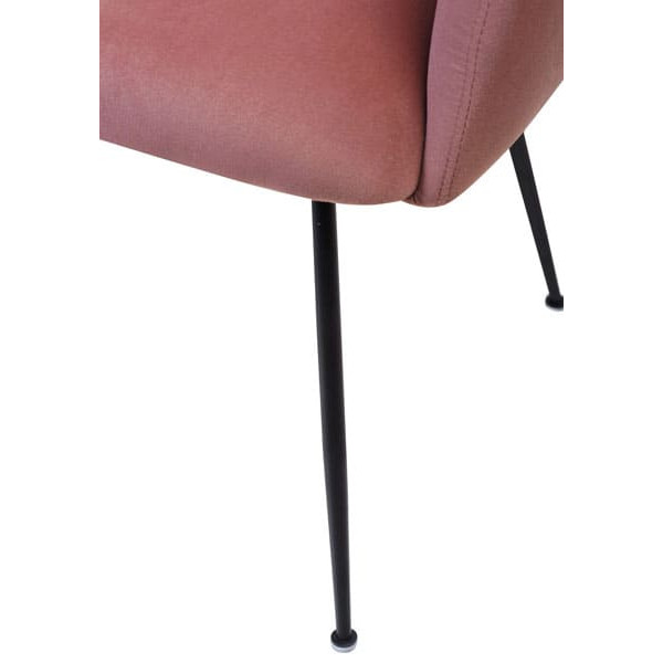 Стілець крісло Vetro Mebel M-60 Фламінго вельвет-7