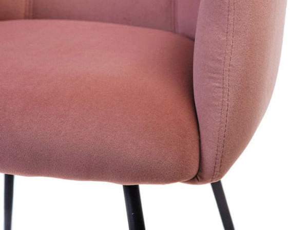 Стілець крісло Vetro Mebel M-60 Фламінго вельвет-8