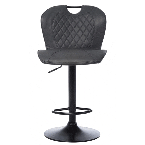 Барный стул Vetro Mebel B-102 Угольный антик-2