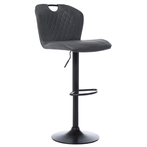 Барный стул Vetro Mebel B-102 Угольный антик-0