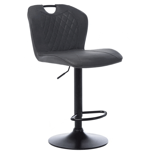 Барный стул Vetro Mebel B-102 Угольный антик-1