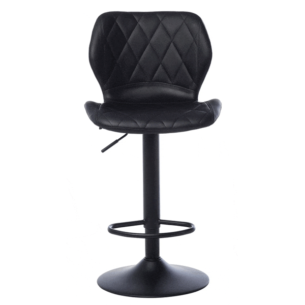 Барний стілець Vetro Mebel B-103 Чорний-2