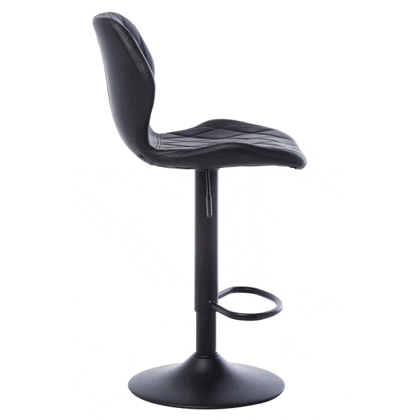 Барний стілець Vetro Mebel B-103 Чорний-3
