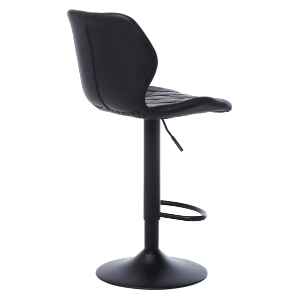 Барний стілець Vetro Mebel B-103 Чорний-4