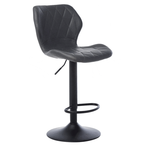 Барный стул Vetro Mebel B-103 Графит-1