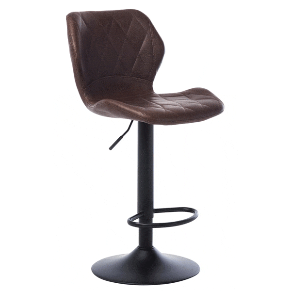 Барний стілець Vetro Mebel B-103 Шоколад-1