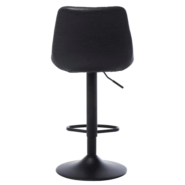 Барний стілець Vetro Mebel B-104 Чорний антик-5