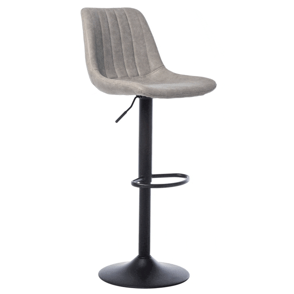 Барний стілець Vetro Mebel B-104 Сірий антик-0