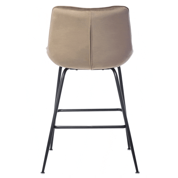 Полубарный стул Vetro Mebel B-140-1 Капучино-4