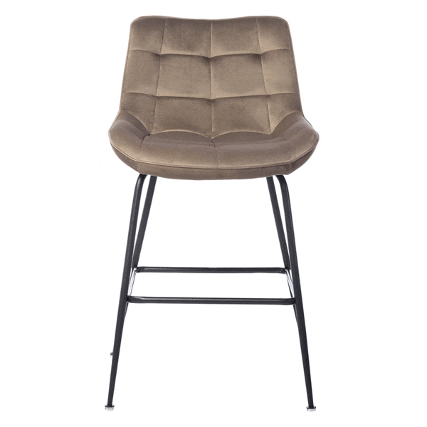 Полубарный стул Vetro Mebel B-140-1 Капучино-1