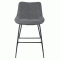 Напівбарний стілець Vetro Mebel B-140-1 Сірий-1-thumb