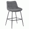 Напівбарний стілець Vetro Mebel B-140-1 Сірий-0-thumb