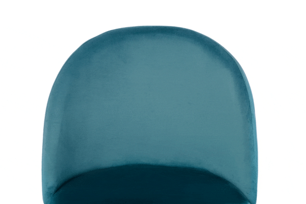 Стілець Vetro Mebel M-12-3 Лазурно-матове золото Велюр-5