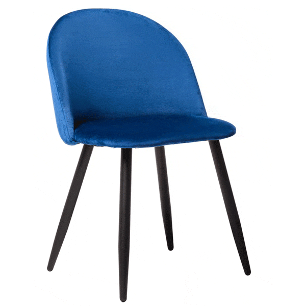 Стул Vetro Mebel M-12 Синий-0