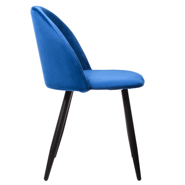 Стул Vetro Mebel M-12 Синий-2