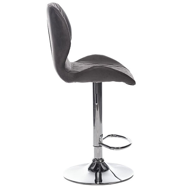 Барный стул Vetro Mebel B-11 Серый-3