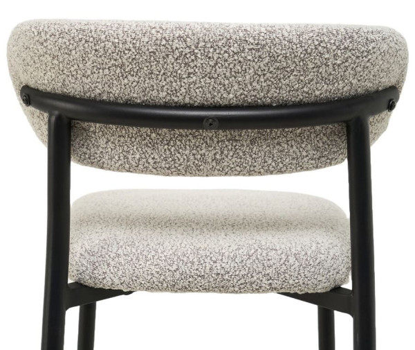 Полубарный стул Vetro Mebel B-160 Натуральный ткань букле-10