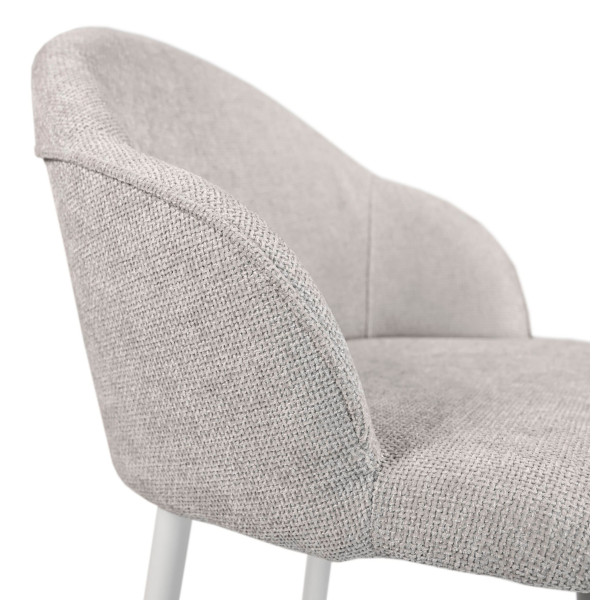 Полубарный стул Vetro Mebel B-236 Оксфорд/белый-15